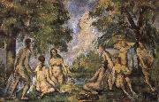 Paul Cezanne Bath De oil